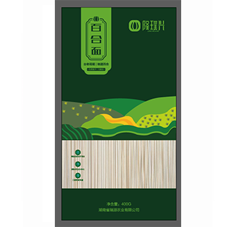 400g百合面綠(lǜ)袋